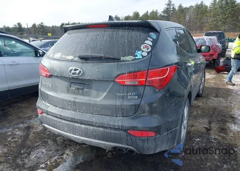 2013 Hyundai Santa Fe Sport 2.0T z USA, uszkodzony, nr VIN 5XYZWDLA4DG019829